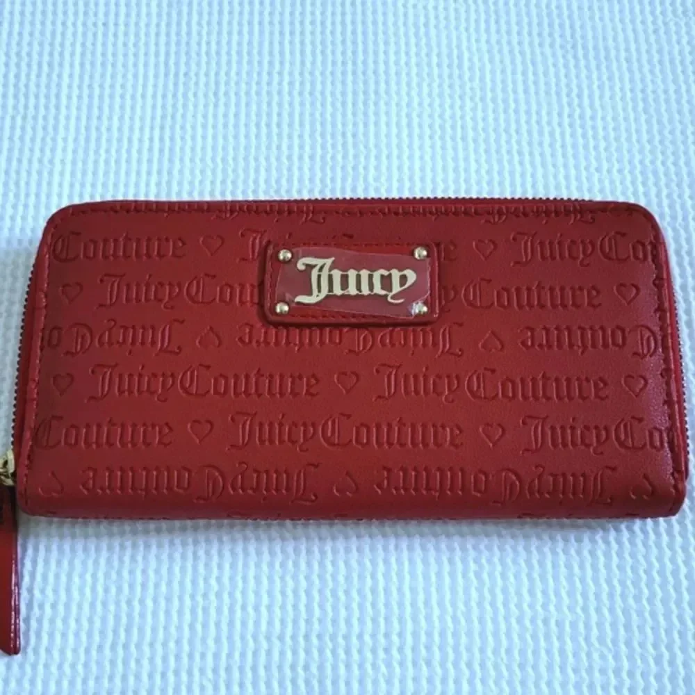 Juicy🍊 Couture Lipstick💄 Red♥️ Heart and Soul Wallet - NWT